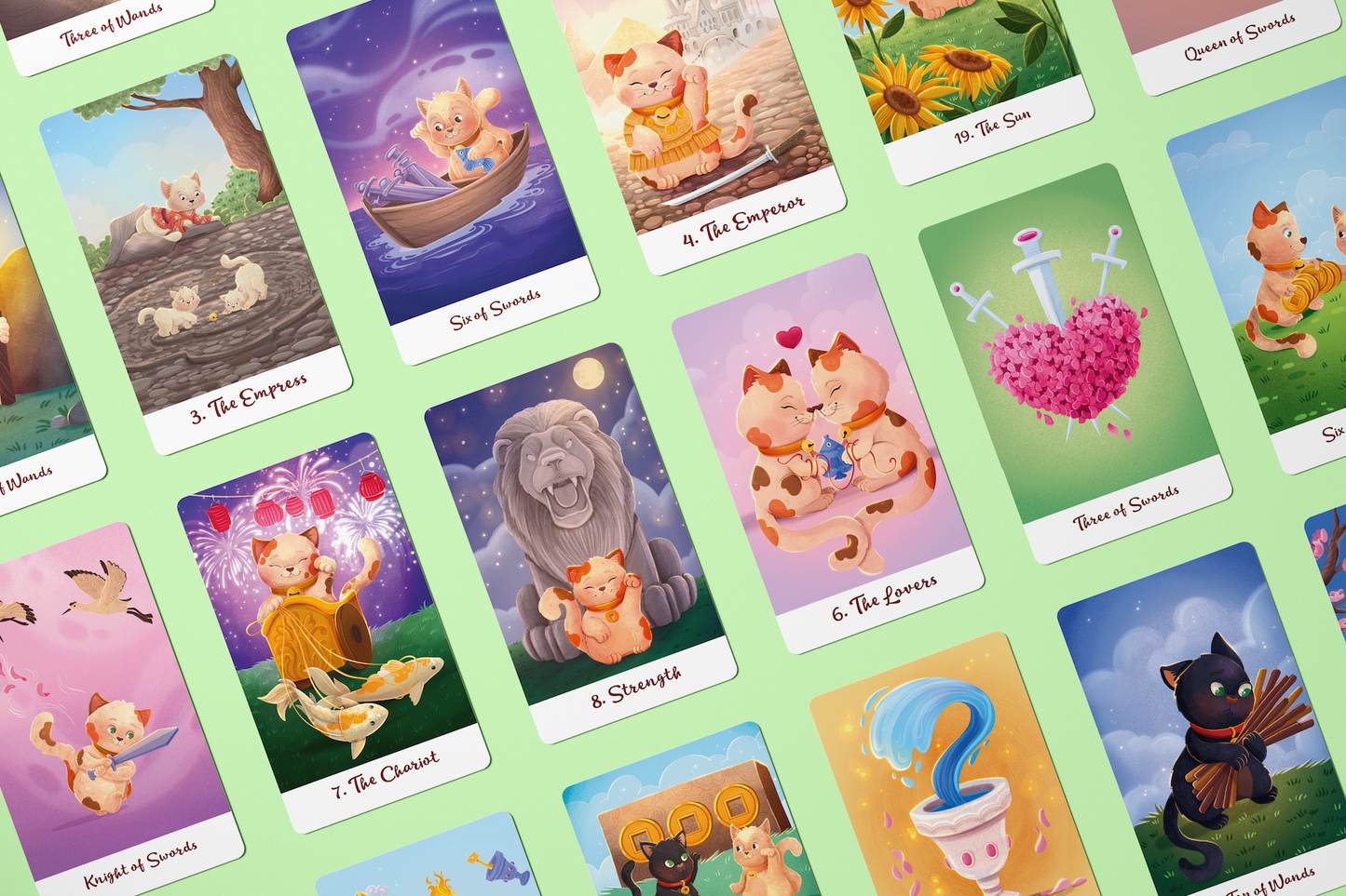 The Lucky Cat Wisdom Tarot (pre order)