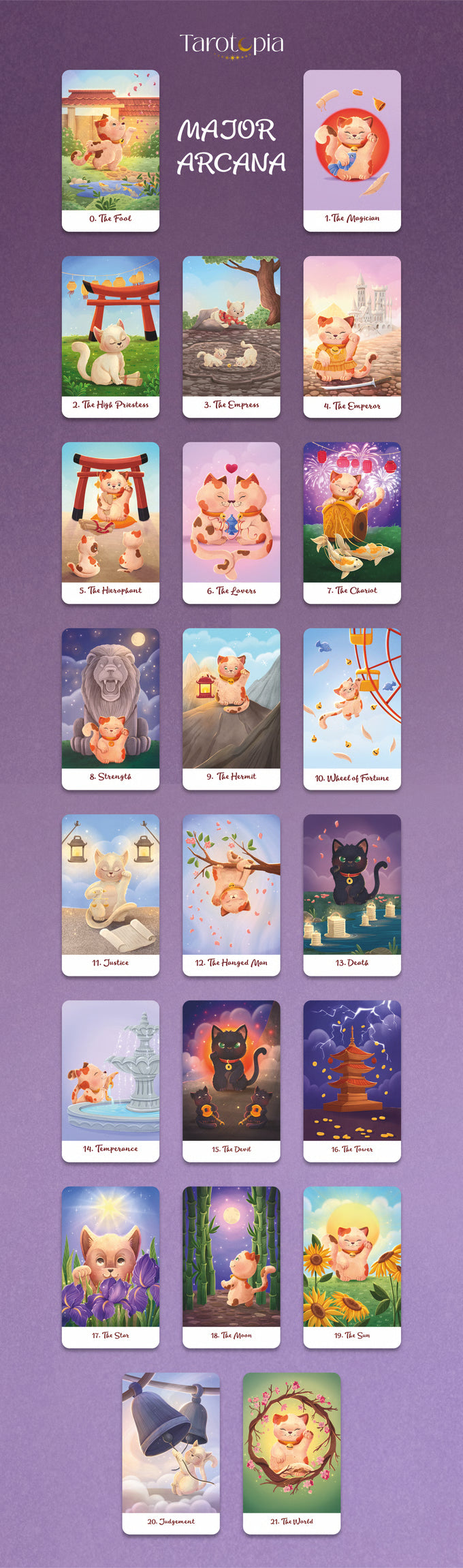 The Lucky Cat Wisdom Tarot (pre order)